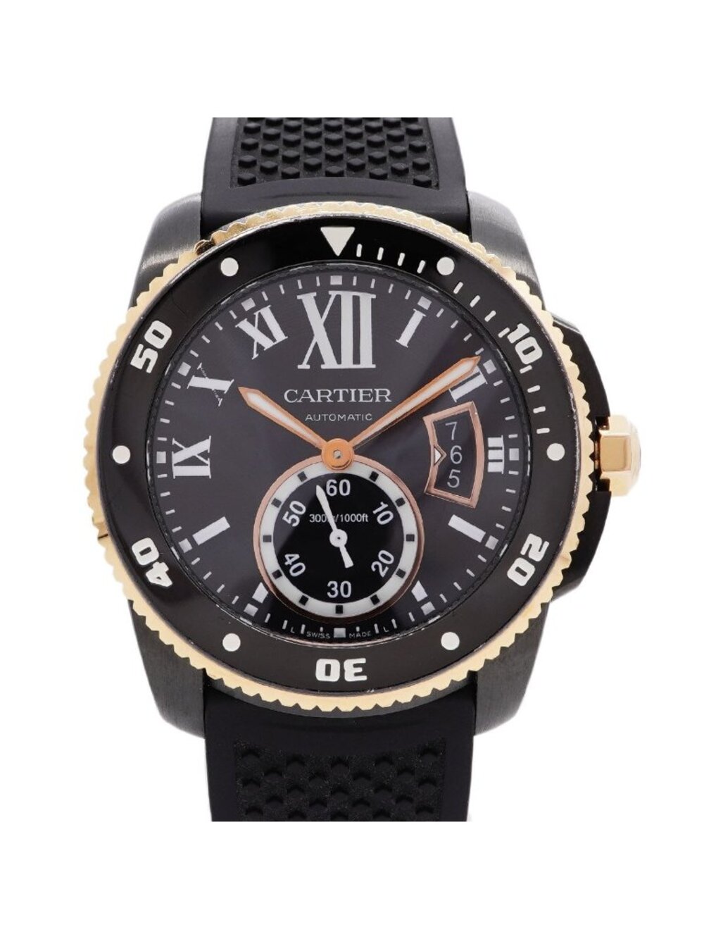 Cartier Calibre de Cartier 2 Black Dial Watch